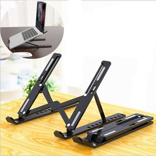 Giá đỡ laptop tỏa nhiệt gấp gọn bằng nhựa tiện dụng