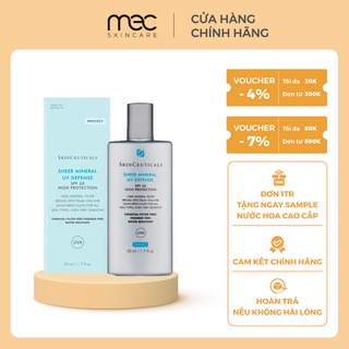 Kem chống nắng Skinceuticals Sheer Physical UV Defense SPF50 - Mecskincare