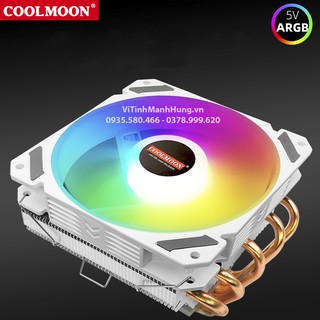 Tản nhiệt chip CPU CoolMoon T500 – Topdown, 5 ống đồng ( Intel – AMD ).
