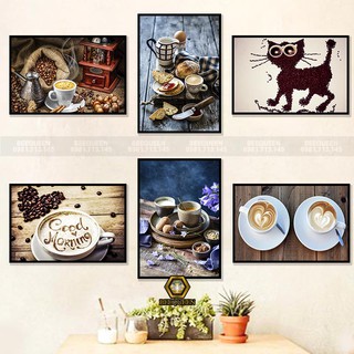 20 Mẫu Tranh Treo Tường Trang Trí Quán Cafe- Tranh Cà Phê Phong Cách Hiện Đại (MS61-80)