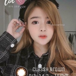 Lens Vassen cao cấp Classy Brown/Naomi Brown