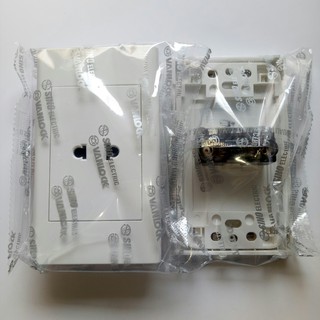[SINO] Ổ Cắm Đơn 2 Chấu - 16A Dòng S18