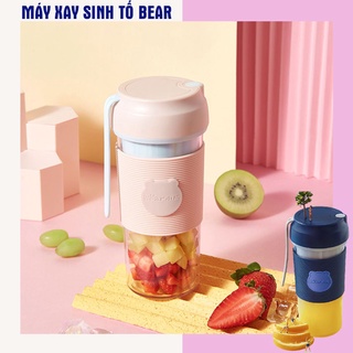 Máy xay sinh tố cầm tay Bear LLJ-P03H1 dạng cốc dung tích 300ml Hàng chính hãng bảo hành 6 tháng