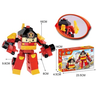 Đồ chơi lắp ráp nhân vật Roy C07502 - Robocar Poli