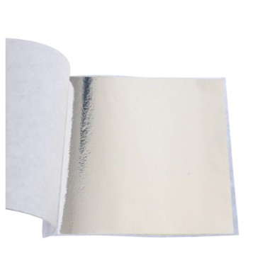 100 Lá Dát Bạc Cổ (9cm X 9cm) - Trường Thịnh Epoxy