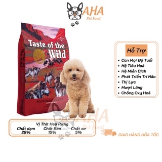 Thức Ăn Cho Chó Poodle Taste Of The Wild Bao 500g -  Southwest Canyon Thịt Heo Rừng, Trái Cây Rau Củ Quả