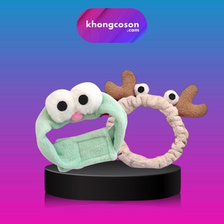 [HB GIFT] [Hàng Tặng Không Bán] Băng Đô Cài Tóc Vải Nhung Mềm Mượt Thời Trang Hàn Quốc - Khongcoson