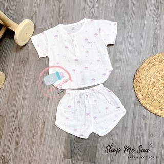[Nous] bộ cài giữa cho bé trai và gái 3M-12M