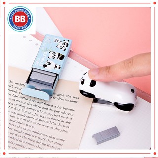 Dập ghim mini #10, 12 trang kèm 1000 chiếc ghim - Deli E0453/E0249/Hải Hà ST200