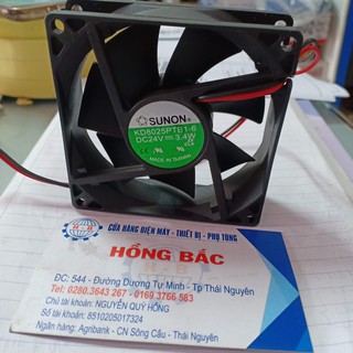 QUẠT TẢN NHIỆT 24V KT 90X90X25MM