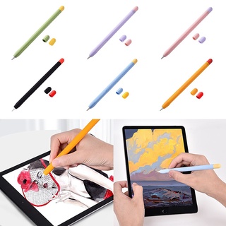 Vỏ bọc bút cảm ứng bằng silicon mềm thích hợp cho Apple Pencil 2 1st 2nd