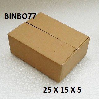 25x15x5 Bộ 40Thùng Carton(2,5k/thùng)