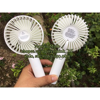 quạt mini cầm tay sử dụng pin 18650