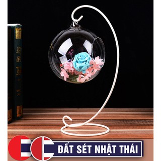 LỒNG TREO QUÀ CẦU THỦY TINH THÂN SƠN MÀU TRẮNG