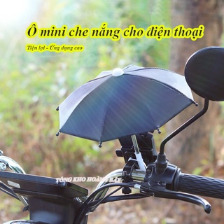 Giá Đỡ Điện Thoại Thiết Kế Có Ô Dù Che Nắng Tiện Lợi Cho Xe Máy/ Xe đạp/ Ô Tô