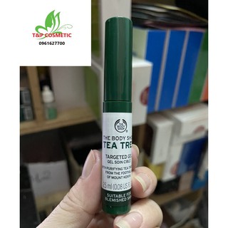 Gel giảm Thâm Mụn The Body Shop Tea Tree Targeted Gel.