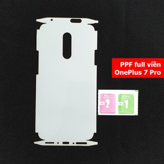 Miếng dán PPF nhám full viền full toàn thân OnePlus 7 Pro