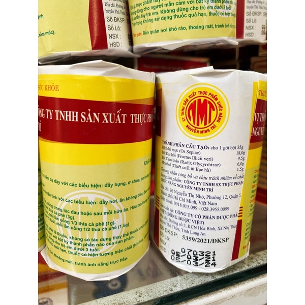Vị THỐNG TÁN (chính hãng, mẫu mới, date xa)