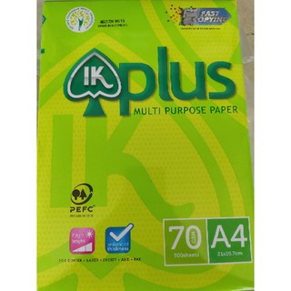 Giấy A4 IK Plus 70GSM ram 500 tờ