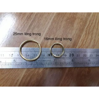 Khoen móc khóa đồng đúc thân tròn