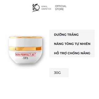 Kem dưỡng trắng da mặt ngừa mụn KimKul Skin Perfect 30+ 30G - Cream dưỡng trắng da mặt ban ngày