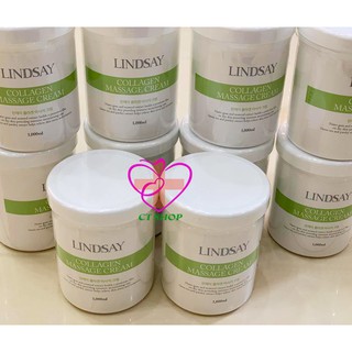 1000ML - KEM MASSAGE COLLAGEN LINDSAY (Hàn Quốc)
