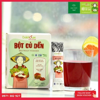 [SẢN PHẨM XANH] Bột Củ Dền Sấy Lạnh Dalashouse Nguyên Chất Giải Nhiệt Mùa Hè - Tăng Sức Đề Kháng