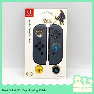 [Sẵn VN - NowShip] Hori Phụ Kiện Set 4 Bọc Nút Cần Xoay Analog Joycon Nintendo Switch NS Zelda