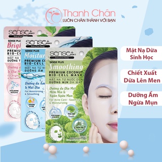 Mặt nạ sinh học cao cấp Sense Plus Premium Coconut Bio-Cell Mask (23g)