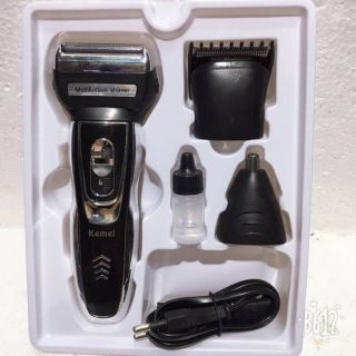 MÁY CẠO KHÔ ĐA NĂNG KEMEI KIÊM TÔNG ĐƠ CẮT TÓC 3IN1