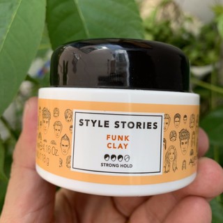 Sáp mờ Style Stories tạo kiểu cứng Funk Clay Alfaparf 100ml