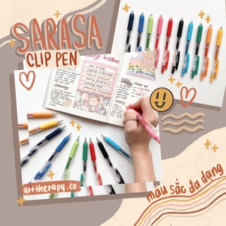 Bút bi gel Nhật Bản Sarasa Clip ngòi 0.5