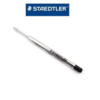 Ruột bi kiểu PARKER JUMBO REFILL STAEDTLER 458 thân thép màu xanh với 2 nét Medium(M) và Fine(F)