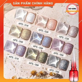 Sơn gel AS chính hãng chai đỏ mã APS (hiệu ứng ngọc trai) 15ml