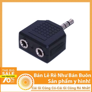 Đầu Chia Jack AUDIO 1 Ra 2 Kênh 3.5mm