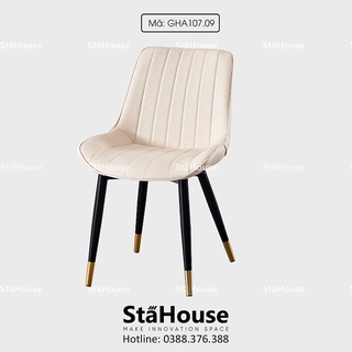 GHẾ ĂN LOFT SỌC DA - GHA107