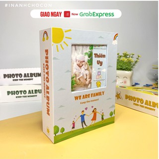 Album Ảnh Đựng 100 Ảnh 10x15 (Bìa Cứng) - Mẫu mới có ảnh bìa