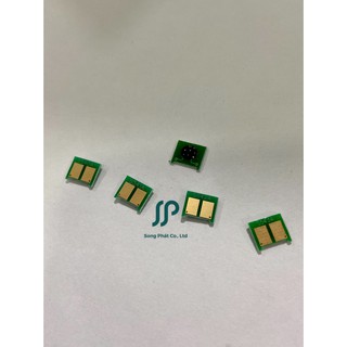 Bộ 4 con Chip laser màu CB540A CB541A CB542A CB543A cho máy HP Color LaserJet CP1215/1312/1515/1518