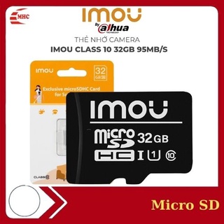 Thẻ nhớ Mico SD Imou 32GB/64GB cho Camera/ Điện thoại/ Máy tính/ Máy nghe nhạc- Chính hãng, bảo hành 24 tháng