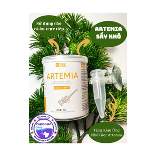 [Mã 253FMCGSALE giảm 8% tối đa 100K đơn 500K] Artemia Sấy Khô Lon 80 Gram Dành Cho Cá Cảnh
