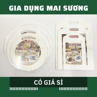 [Giá Sỉ] Thớt Nhựa Tròn, Vuông loại Tốt