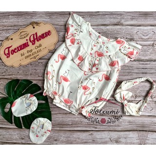 [MUA 1 ĐƯỢC 3] SET BODY HỒNG HẠC CƯNG XỈU CHO BÉ [CLIP]