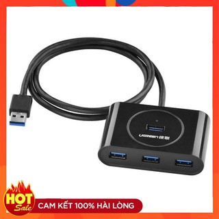 [Chính Hãng] HUB usb chuẩn 3.0 ra 4 cổng usb 3.0 Ugreen 20291-15cm Hàng Chính Hãng bảo hành 18 tháng