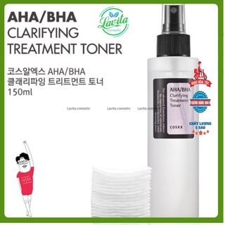 Nước cân bằng chứa AHA/BHA Clarifying Treatment Toner Cosrx -Huynmio