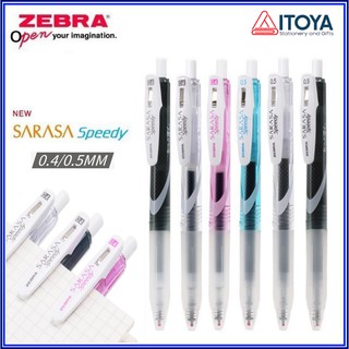 Bút gel Zebra Sarasa Speedy mực đen (mực mau khô)