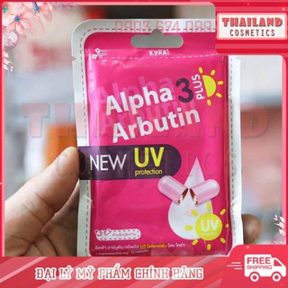 (Hàng chuẩn) Viên Bột Kích Trắng Da Mặt và Toàn Thân ALPHA ARBUTIN 3Plus+