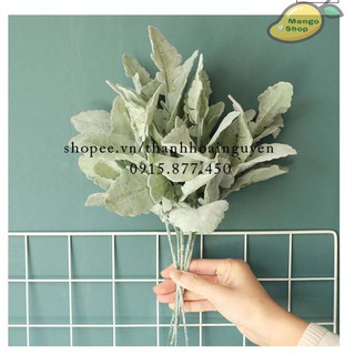 [Mã LIFEXANH03 giảm 10% đơn 500K] Lá ren bạc trang trí phụ kiện decor chụp ảnh