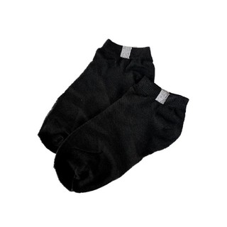 Vớ Cotton Trơn SGES Unisex Nam Nữ Màu Đen Trắng