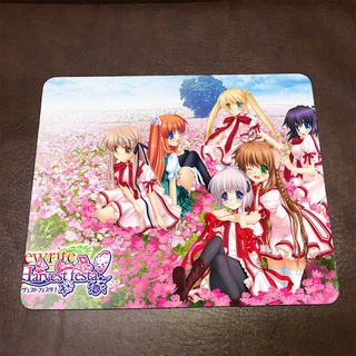 Lót chuột máy tính Anime Rewrite Wallpapers 1 Mousepad cao su êm ái. Nhận in theo yêu cầu