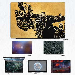 Skin dán Laptop Dell in hình Nghê Việt Nam - lsm035 (inbox mã máy cho Shop)